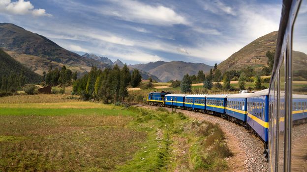 Food scraps and oil need to be transported out of Machu Picchu Pueblo by train (Credit: Credit: YinYang/Getty Images)