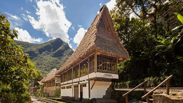 Café Inkaterra is the first restaurant to come into view when arriving at Machu Picchu Pueblo by train (Credit: Credit: Inkaterra Hotels)